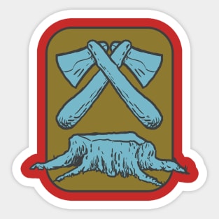 Lumberjack Sticker